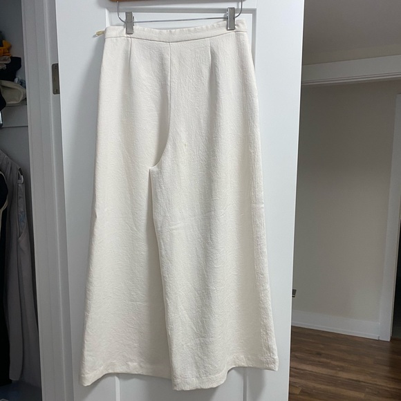 Wilfred size 8 CREAM wide leg - Picture 2 of 3